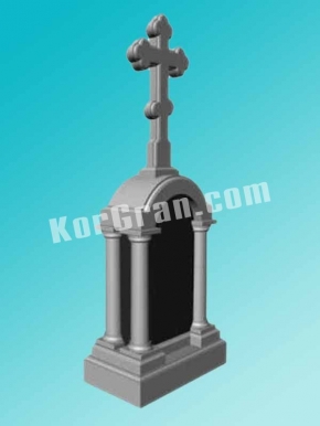 Гранитный крест K_709