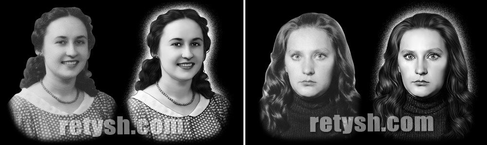 ретушь портретов хорошего качества ретушь портретов на памятник